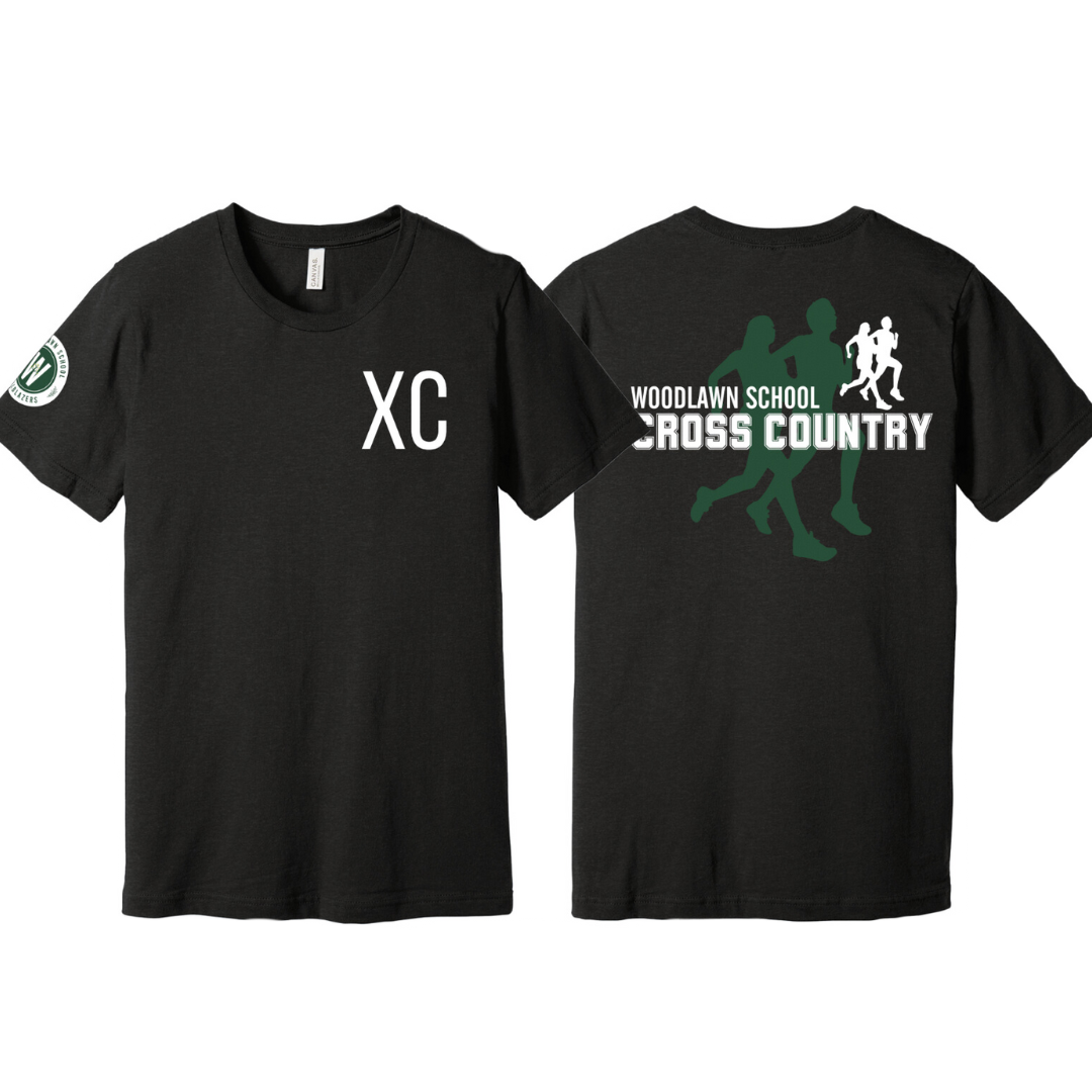 WOODLAWN SOCCER TSHIRT IN BLACK — Forever Green - The Woodlawn